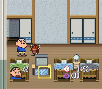 Crayon Shin-chan 2 - Daimaou no Gyakushuu (Japan) screen shot game playing